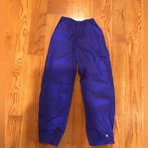 Columbia windbreaker pant
